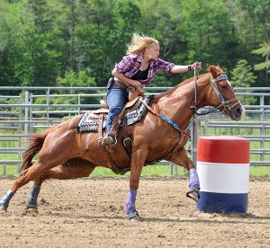 Barrel racer