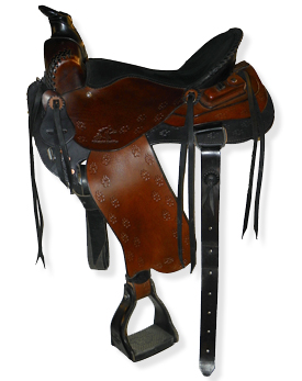 Mule or horse saddles-Custom Western Trail