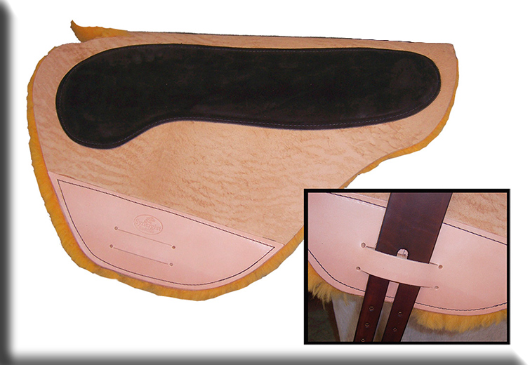 Custom Sheepskin Saddle Pad